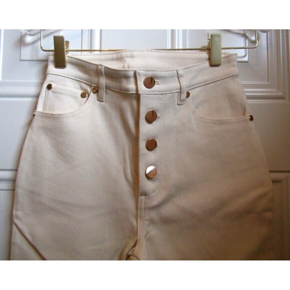 SIGNIFICANT OTHER LENNY JEANS CREAM Boutique Pants MRP $229 NWOT Womens Size 2 - Picture 7 of 10